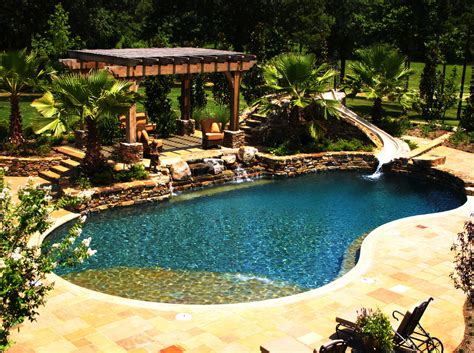 Mississippi Natural Pool And Outdoor Living Design Traditional Pool