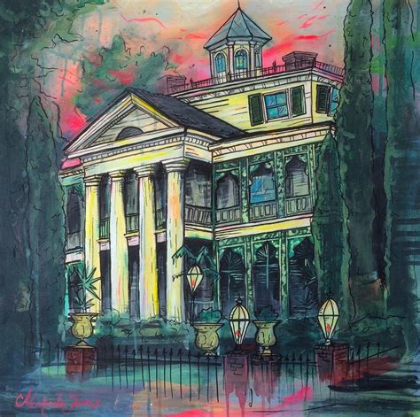 Incredible Disney Haunted Mansion Art Ideas