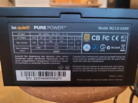 Zasilacz Be Quiet Pure Power L8 500w Warszawa Kup Teraz Na