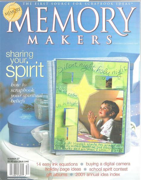 Digital scrapbook software for mac, free scrapbook software, scrapbook maker software, scrapbook software Details about Memory Makers Scrapbooking Magazine November ...