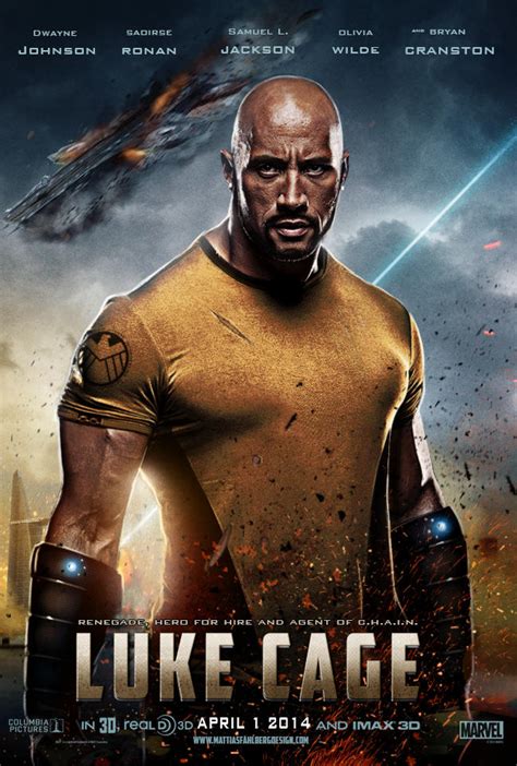 Luke Cage Official Movie Poster By Mattiasfahlberg On Deviantart