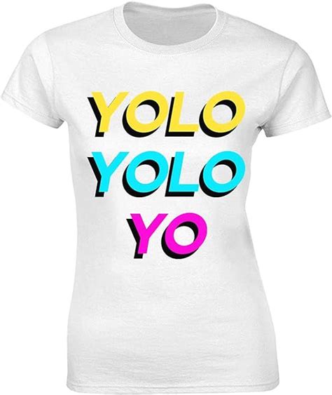 Yolo Yolo Yo Colorful You Only Live Once Design Womens T Shirt Bnft