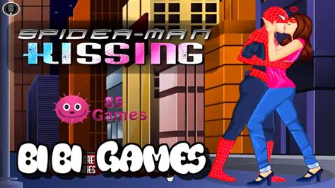 Spiderman Kissing Spiderman Game Kiss Games Youtube