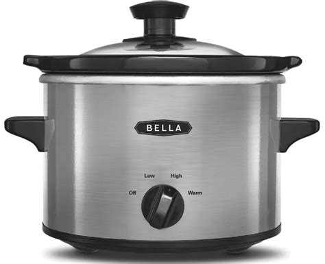 Bella 17170 15 Quart Slow Cooker Instruction Manual