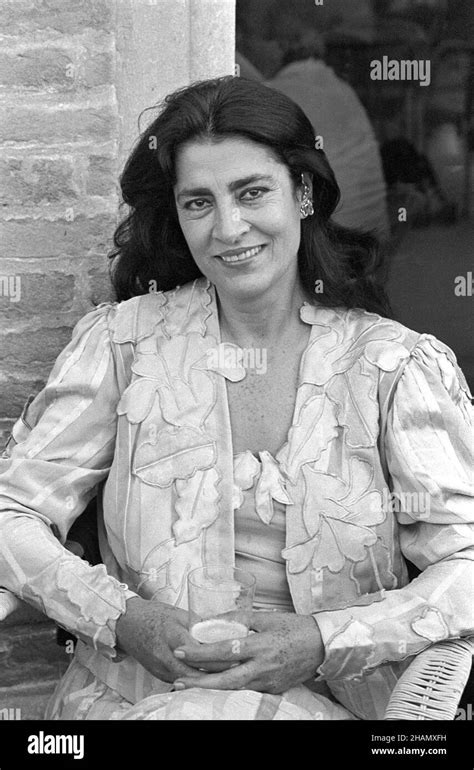 Festival Del Cinema Di Venezia 1982 Lattrice Greca Irene Papas