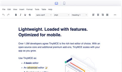 22 Open Source WYSIWYG Editor Libraries