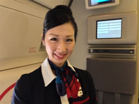 Japan Airlines Cabin Crew 客室乗務員 美女 写真 フライトアテンダント