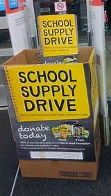 School Supplies Donation Near Me Pictures