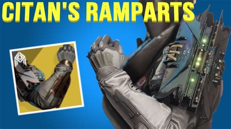 Citans Ramparts Exotic Review Destiny 2 Season Of The Worthy Youtube