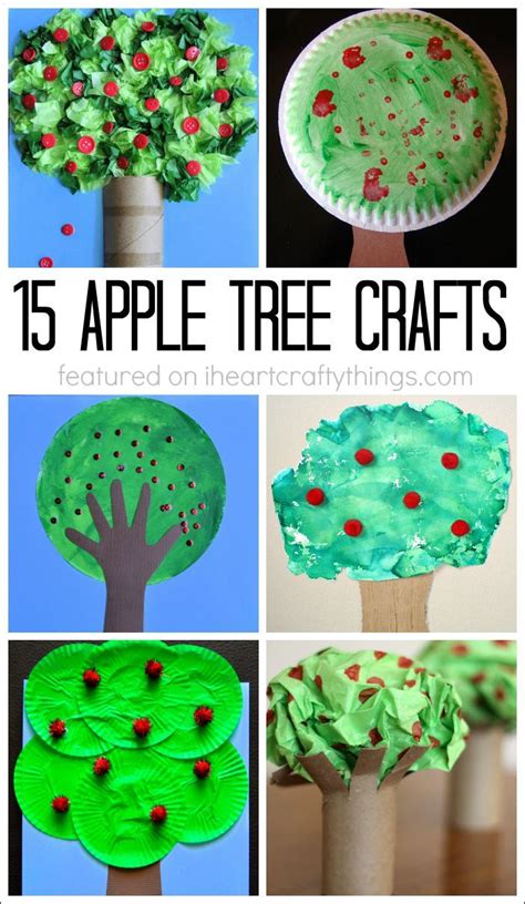 15 Fabulous Apple Tree Crafts Tree Crafts Fun Crafts For Kids