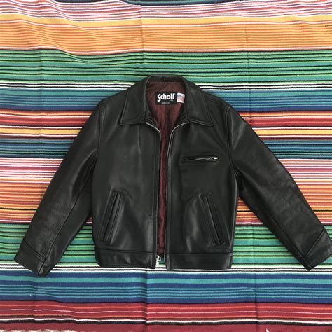 Found This Vintage Schott Nyc Made In Usa Leather Jacket For 10 At