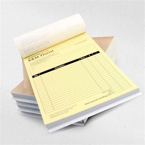 A4 Ncr Duplicate Pads 2 Part