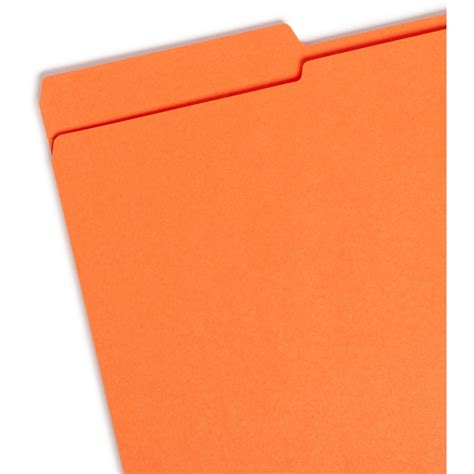 Smead Colored 13 Tab Cut Legal Recycled Top Tab File Folder Top Tab