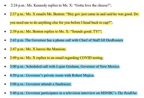 Timeline November 16 2020 Executive Mansion Justice For Cuomo