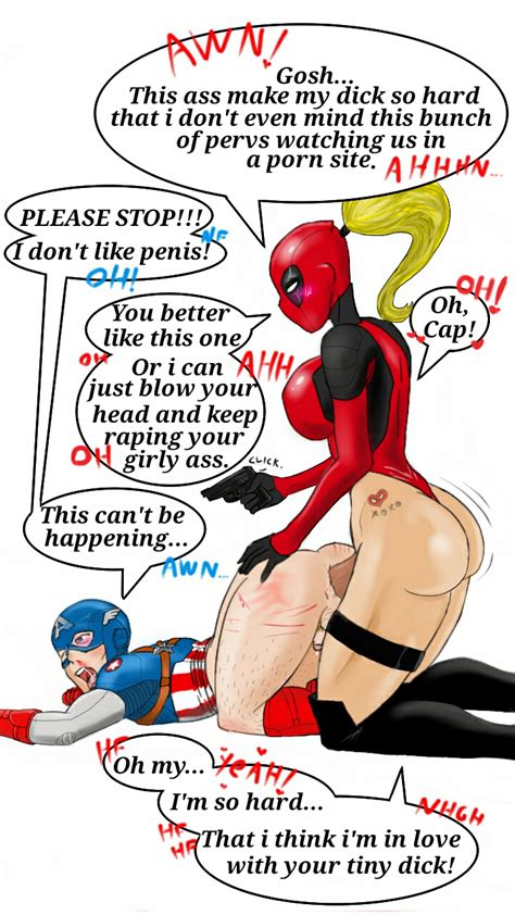 Rule 34 Anal Captain America Dialogue Futa Is Bigger Futa On Male