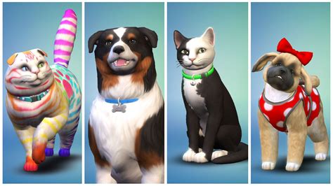 Les Sims 4 Chiens Et Chats Trailer De Gameplay Sur Pc