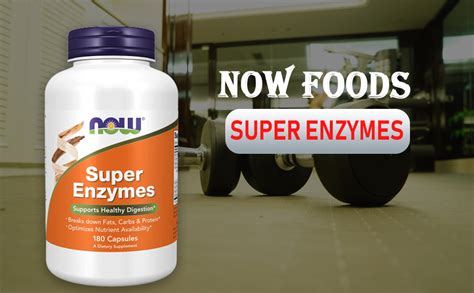 Now Foods Super Enzymes 180 Capsules Health And Personal Care