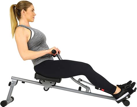 Sunny Health And Fitness Sf Rw1205 Rowing Machine Rower With 12 Level