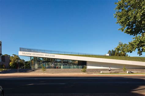 ‘bold And Refined Orange Regional Museum Architectureau