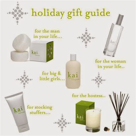 A Kai Fragrance Holiday T Guide