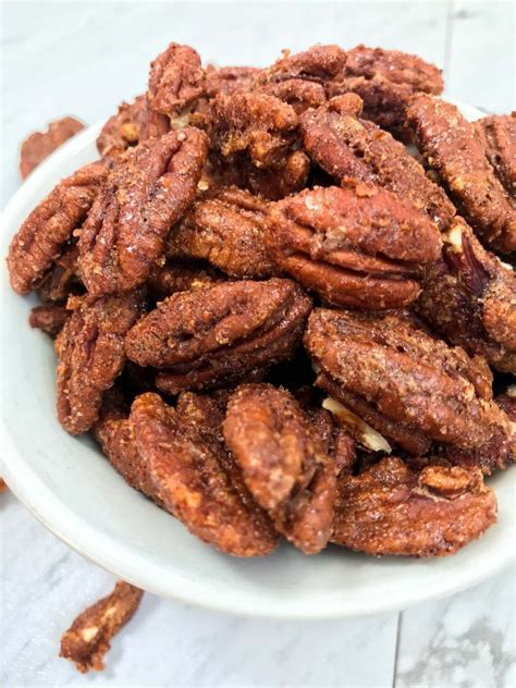 Spicd Pecans Fast And Easy Recipe Gittas Kitchen
