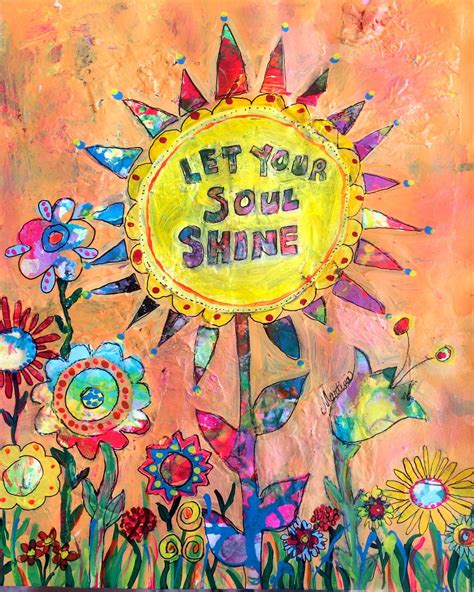 Let Your Soul Shine Digital Art Print Original Artwork Of Etsy