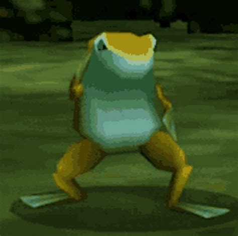 Dancing Frog Standing Toad Body Shake 