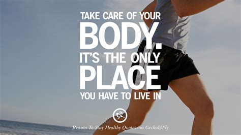 Motivational Quotes On Reasons To Stay Healthy And Exercise
