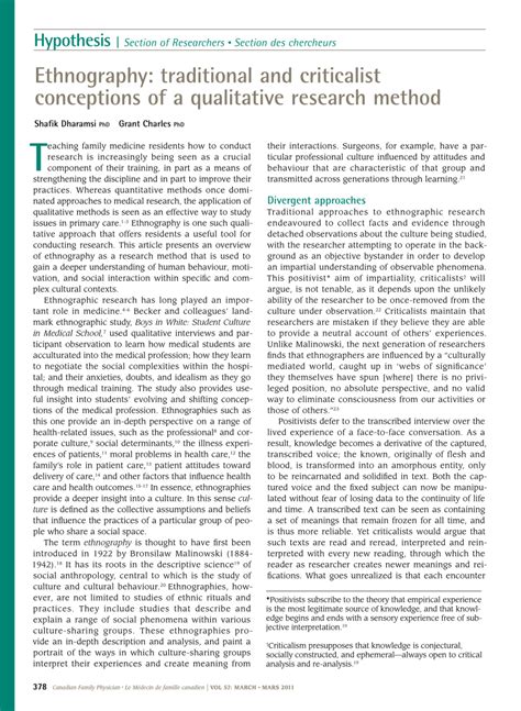 Excerpts.the following guidelines are provided for submissions to tesol quarterly. (PDF) Ethnography: Traditional and criticalist conceptions of a qualitative research method