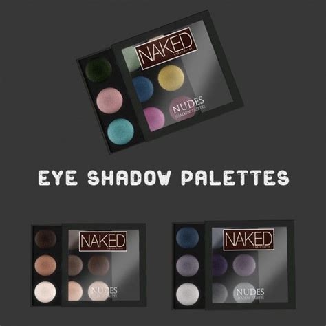 The Eyeshadow Palettes Are All Different Colors