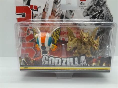 Godzilla Chibi King Ghidorah And Mothra Mini Figure 2 Pack 4614202223