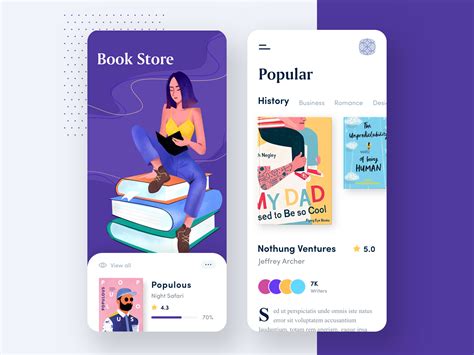 Book Store App Bookstore Mobile App App