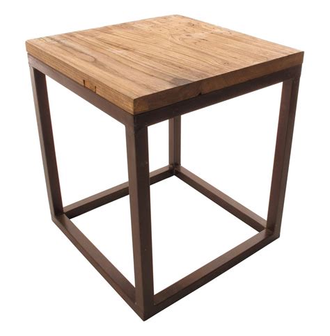 Furniture like reclaimed elm dining tables and other home décor are for sale at pagoda red, your one stop for furniture, art, and other décor. Solid Chunky Reclaimed Elm Wood Large Side End Table | Kathy Kuo Home