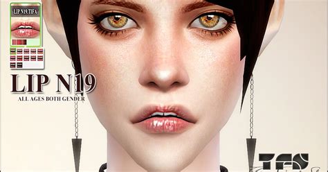 My Sims 4 Blog Lipstick And Eye Shadow By Tifa