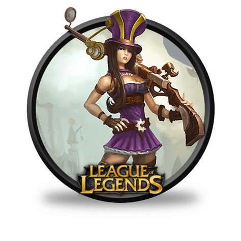 Caitlyn Icon League Of Legends Iconpack Fazie69