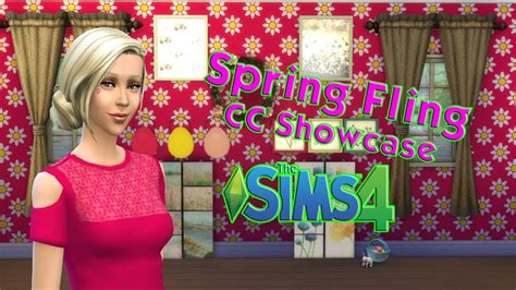 Sims 4 Spring Fling Stuff Pack Cc Showcase Youtube
