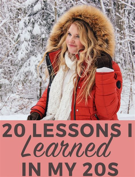 20 Lessons I Learned In My 20s Helene In Between
