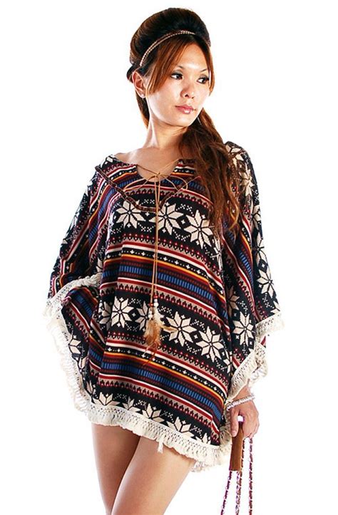 There are 396 native american poncho for sale on etsy, and they cost $77.40 on average. Retro Style Native American BOHO Poncho Fits US Size 2 - 6 ...