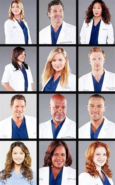 Greys Anatomy Characters Greys Anatomy Greys Anatomy Cast