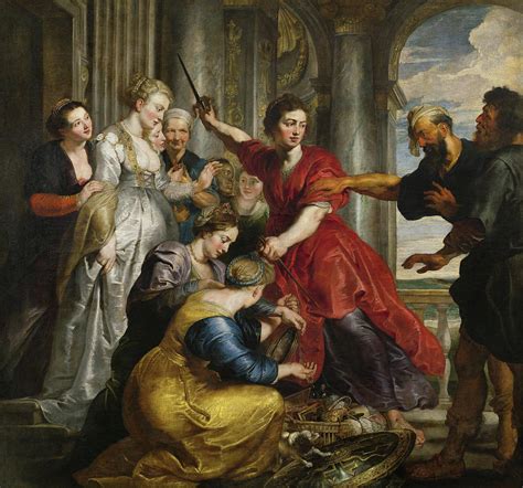Achilles Discovered By Ulysses And Diomedes Painting By Peter Paul Rubens