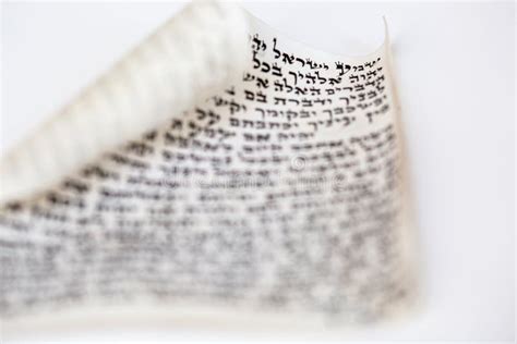 Mezuzah Parchment Scroll Stock Photo Image Of Cultures 201169432