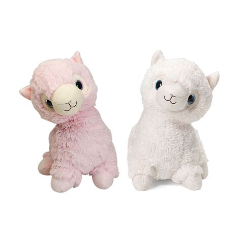 Buy Intelex Warmies Microwavable Plush Set Pink And White Llama