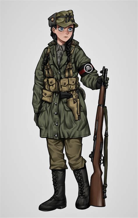 Hd wallpapers and background images. Remora on Twitter | Soldier drawing, Anime military, Military girl