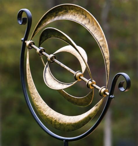 New Yard Wind Spinner Garden Decor Windmilll Outdoor Kinetic Metal Art Sculpture Metal Art