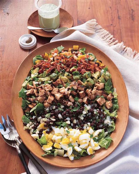 Southwestern Cobb Salad Recipe Green Goddess Salad Dressing Cobb