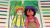 Tom Sawyer And Huckleberry Finn Cartoon