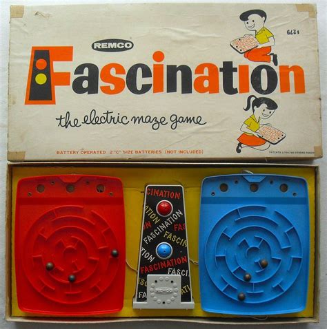 Fascination Maze Game Childhood Games Vintage Board Games
