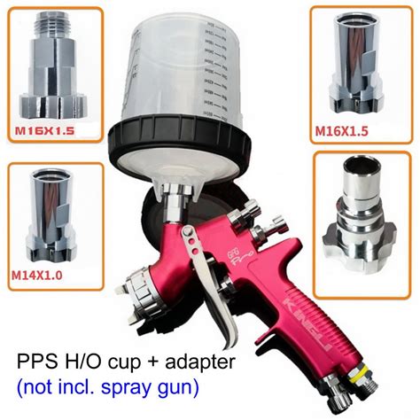 Eco paint zoom sprayer with metal spray gun aluminium paint. Air Spray gun connector PPSadapter joints Sprayer gun PPS ...
