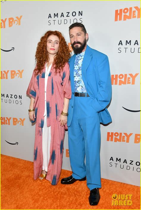 Shia Labeouf Wears An Over Sized Blue Suit At Honey Boy Premiere With Noah Jupe Photo