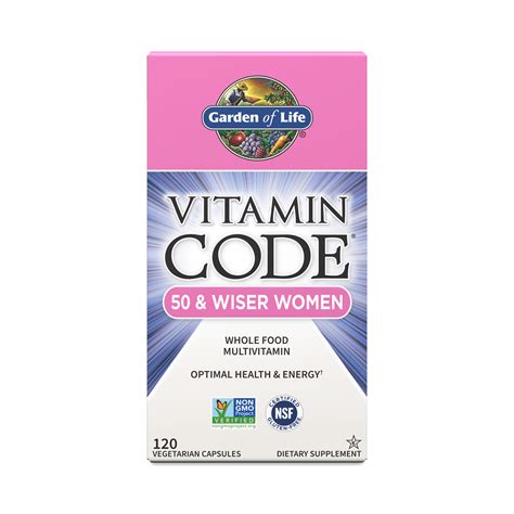 Vitamin Code 50 And Wiser Women S Multivitamin Thrive Market